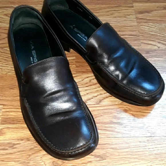 Via Spiga | Shoes | Via Spiga Dark Brown Mens Loafers Size  display picture 3